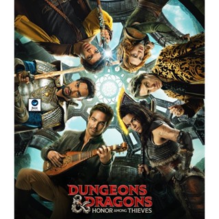 แผ่น 4K หนังใหม่ 4K - ดันเจียนส์ &amp; ดรากอนส์ เกียรติยศในหมู่โจร (2023) Dungeons &amp; Dragons Honor Among Thieves - แผ่นหนัง