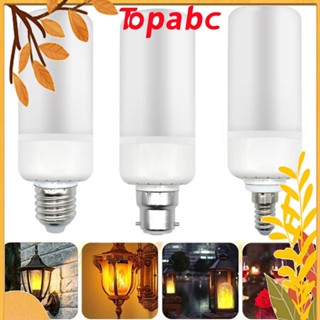 Top หลอดไฟ Led E12 E14 B22 เอฟเฟคเปลวไฟ สําหรับตกแต่งงานปาร์ตี้