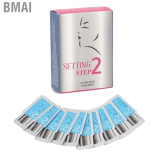 Bmai Lash Lift Styling Agent  10 Bags Semi Permanent 8g Eyelash Perming Fix  for All Types Salon Use