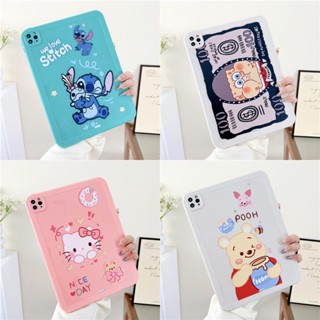 เคส TPU นิ่ม ลายการ์ตูน Samsung Galaxy Tab A 2019 T290 T295 A7 lite 8.7 T225 T220 A7 2020 10.4 T500 T505 X200 A8 10.5 ระนาบ แท็บเล็ต ปกป้องเปลือก Cute Cartoon Photo frame painting Stitch Kuromi Winnie the Pooh Kitty Doraemon Flat Plate Cover Soft TPU Case