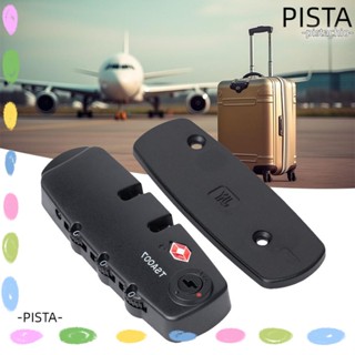 Pista กุญแจล็อคกระเป๋าเดินทาง รหัส 3 หลัก แบบพกพา