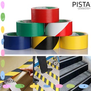 Pista สติกเกอร์เทปมาร์กเกอร์ มีกาวในตัว สีดํา และสีเหลือง สําหรับติดตกแต่งโรงรถ