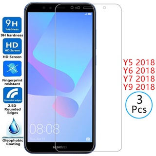 ฟิล์มกระจกนิรภัยกันรอยหน้าจอ สําหรับ huawei y5 lite y6 y7 prime pro y9 2018 y 5 6 7 9 5y 6y 7y 9y