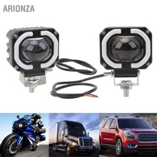 ARIONZA 10 ถึง 60V LED Spotlight 2000LM IP67 กันน้ำสองสีเลนส์ก้อนไฟทำงานสำหรับรถบรรทุกรถ SUV ATV UTV รถจักรยานยนต์เรือ