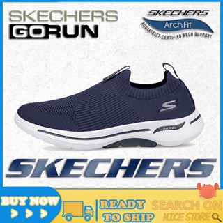 [size36-48] Skechers_go Run Arch-fit รองเท้าผ้าใบลําลอง กันลื่น สําหรับผู้ชาย เหมาะกับการวิ่งกลางแจ้ง