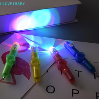 Ulove1bsby Interesg ของเล่นปากกาสปินเนอร์ มีไฟ Led เรืองแสง สําหรับออฟฟิศ TH