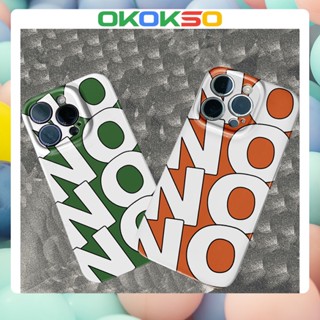 [OKOKSO] ใหม่ เคสโทรศัพท์มือถือ ฟิล์มนิ่ม กันกระแทก ลายการ์ตูนภาษาอังกฤษ NONO R17 สําหรับ OPPO Reno9 Reno8 Reno7pro reno6 7z 5 A9 2020 4Z 5G F11 A31 A15 A3S A77