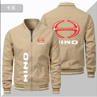 Hino LOGO Baseball Uniform Outdoor Driving Zipper Thin Sports Windproof Jacket