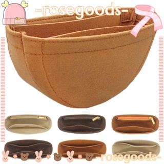 Rose กระเป๋าถือ ทรงโท้ท เรียบง่าย อุปกรณ์เสริม สําหรับ LV Loop Moon
