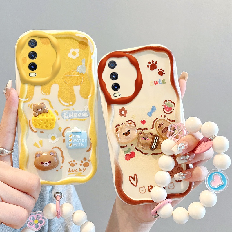 เคส Vivo Y20 เคส Vivo Y12S เคส Vivo Y12A Y20S Y20 V2026 V2029 V2043 เคสโทรศัพท์มือถือ แบบนิ่ม ลายตุ๊กตา สามมิติ เคส Vivo Y20 Y12S Y12A Y20S Y20 V2026 V2029 V2043 NYGZ