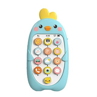 1pc New Baby Cell Phone Toy 6 To 12 Months Pretend Phones Toys Musical Toy