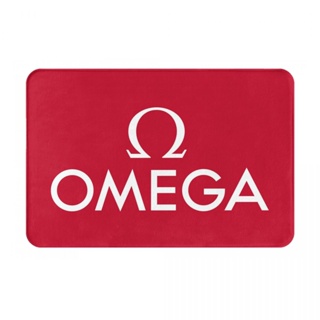 Omega (1) พรมเช็ดเท้า ผ้าสักหลาด กันลื่น ดูดซับน้ํา แห้งเร็ว 16x24 นิ้ว สําหรับห้องน้ํา พร้อมส่ง