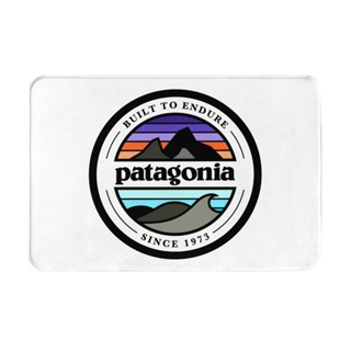 Patagonia (1) พรมเช็ดเท้า ผ้าสักหลาด กันลื่น ดูดซับน้ํา แห้งเร็ว สําหรับห้องน้ํา 16x24 นิ้ว พร้อมส่ง