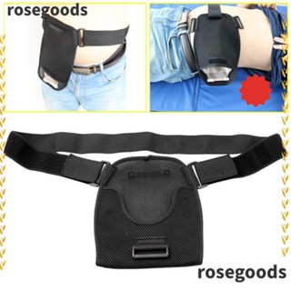 Rosegoods1 เข็มขัดพยุงหน้าท้อง กันน้ํา ทําความสะอาดง่าย ปรับได้ สําหรับผู้ชาย