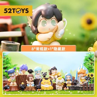 [พร้อมส่ง] ของแท้ ฟิกเกอร์การ์ตูนอนิเมะ Luo Xiaohei Wars Roof Camping Series Mystery Box TLU2 สําหรับตกแต่ง