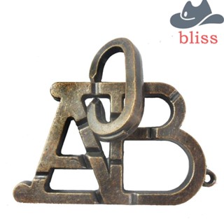 Bliss ของเล่นบล็อกตัวต่อโลหะ เพื่อการเรียนรู้เด็ก