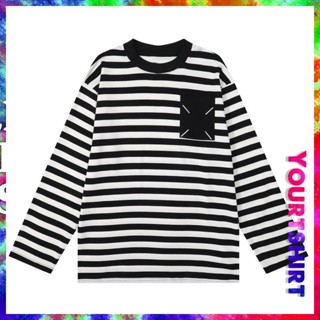 เสื้อแจ็กเก็ตกันหนาว แขนยาว โอเวอร์ไซซ์ แต่งกระเป๋าหน้าอก แฟชั่นคู่รัก