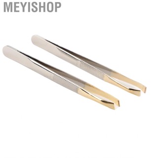 Meyishop 2x Eyebrow Tweezers Daily For Ingrown Hair Facial