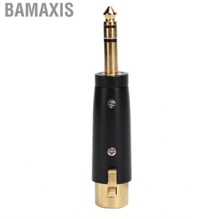 Bamaxis 6.35mm Stereo Male To XLR Female Adapter Microphone Line