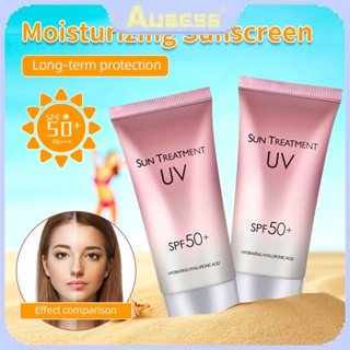 Uv Elixir Sunscreen Spf50+ Pa++++ |ไบร์ทเทนนิ่ง| ครีมกันแดดเนื้อบางเบา | Waterproofoil-control Moisturizing Face TECH3