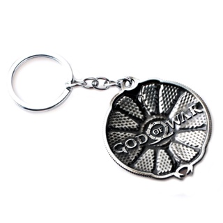 God of War Metal Keyrings Pendant Car Keychain Clearance sale