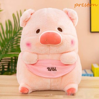 Preston Lulu Pig หมอนตุ๊กตานุ่ม รูปหมูน่ารัก เครื่องประดับ สําหรับคู่รัก แฟนสาว