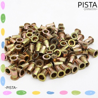 Pista หมุดเหล็กคาร์บอน ชุบสังกะสี M3 M4 M5 M6 M8 M10 150 ชิ้น