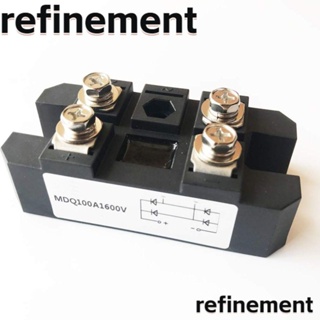 Refinement วงจรเรียงกระแสเต็มคลื่นไฟฟ้า เฟสเดียว 4 Pin MDQ100A 1600V 100A