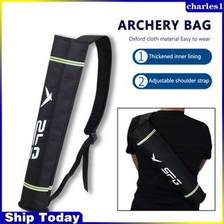 Charles Arrow Quiver กระเป๋าสะพายไหล่ ผ้าออกซ์ฟอร์ด ขนาดใหญ่ จุของได้เยอะ สามารถปรับได้ สําหรับใส่ลูกศร