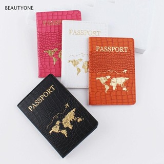 Topbeauty กระเป๋าใส่หนังสือเดินทาง ใส่บัตร เอกสาร หนัง PU