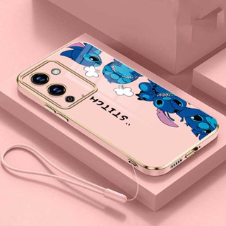 เคสมือถือ แบบนิ่ม ลายการ์ตูน Lilo Stitch น่ารัก สําหรับ infinix Note 12 G96 G88 Note12 Pro 5G VIP Note 11s 11 Pro