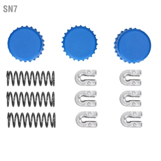 SN7 3 Set 2 1/2in Bump Knob Eyelet Sleeve Spring Fit for Husqvarna T35 Trimmer Head Parts