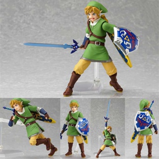 The Legend of Zelda Skyward Sword Link Action Figure Figma 153 Model Toys new
