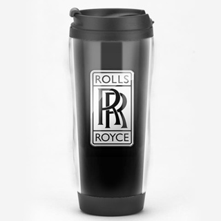 Rolls-Royce LOGO Water Cup Car Shop Custom Gift 304 Stainless Steel Double-layer Insulated Bottle Cullindn Phantom Wraith Spofec Specter Car Portable Accompanying Thermos Cup