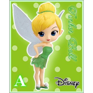 Tinker Bell Leaf Drees - Normal Color ของแท้ JP - Q Posket Banpresto [โมเดล Disney]