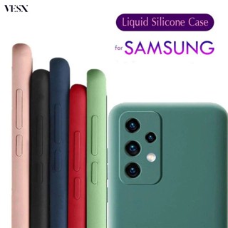 เคสซิลิโคนนิ่ม กันกล้อง สีพาสเทล TPU หนา Samsung ss Galaxy A02 A02s A12 A22 A32 A52 A72 A52s 4G 5G 2023