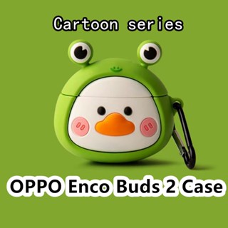 【ของแท้】เคสหูฟัง แบบนิ่ม ลายการ์ตูน สําหรับ OPPO Enco Buds 2 Enco Buds 2