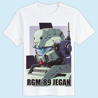 KK66  GUNDAM JEGAN RGM-89 UNISEX T SHIRT COTTON , BAJU VIRAL LELAKI PEREMPUAN  Ready Stocks _03