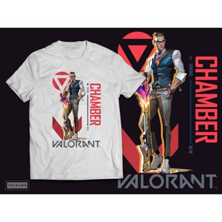 Chamber in Valorant Agent Riot Tshirt_01