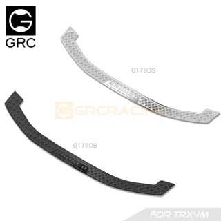 Grc แผ่นสเตนเลส โลหะ กันลื่น สําหรับรถบังคับ 1/18 TRX4M Liema # G179ds / B