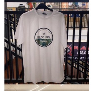 T-shirt Ripcurl ของแท้ 100% เสื้อยืด ลายน้ํา สีขาว S-5XL