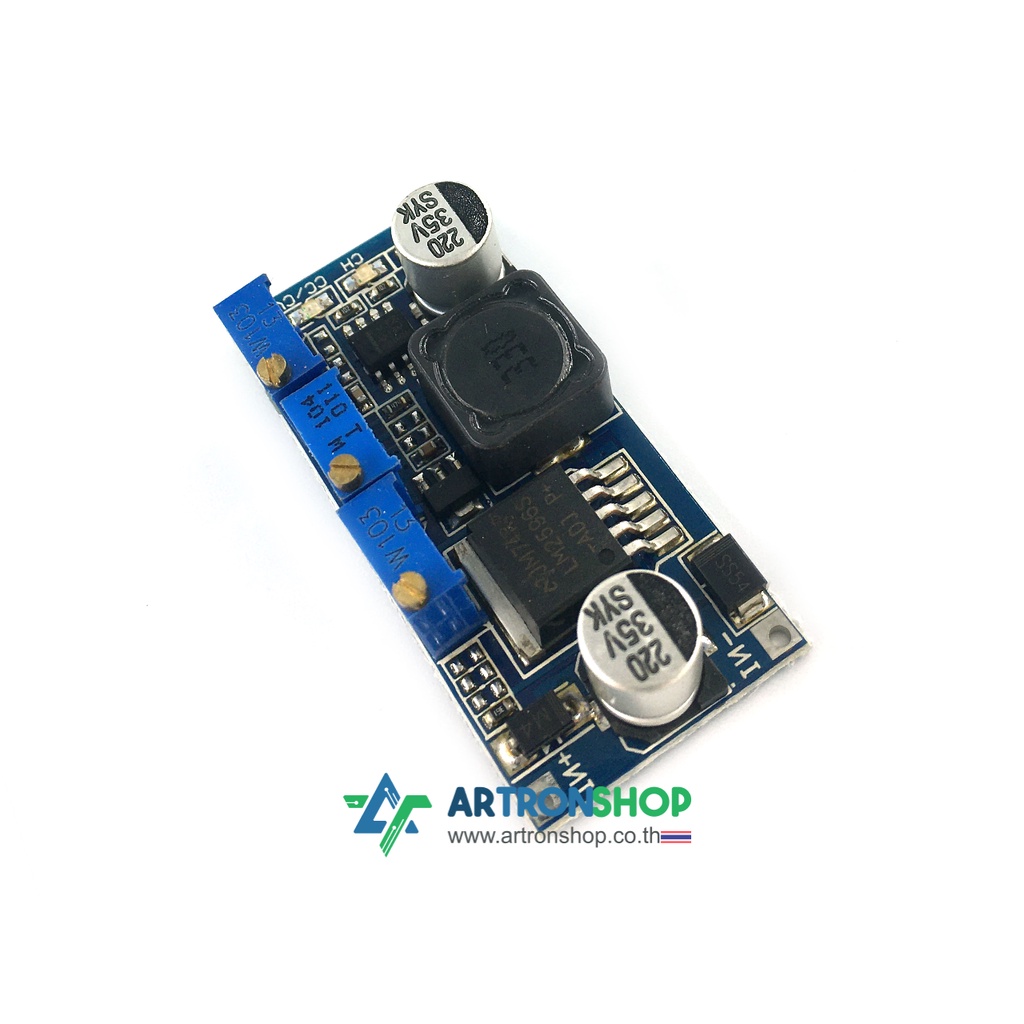 LM2596 LED Driver โมดูลขับหลอดแอลอีดี DC-DC Step-down Adjustable CC/CV