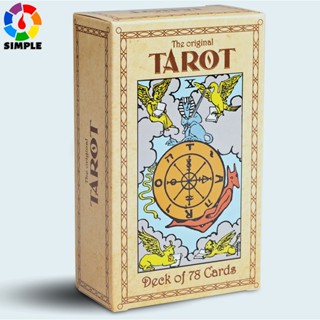 Original Tarot Cards Deck Classic Design Designed In 1910 By Pamela Colman Smith 78 Card Deck