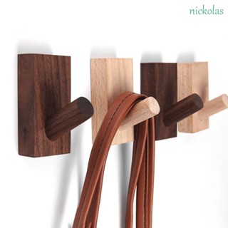 Nickolas ตะขอแขวนเสื้อโค้ท ผ้าขนหนู ติดผนังห้องน้ํา ผ้าพันคอ หมวก พวงกุญแจ