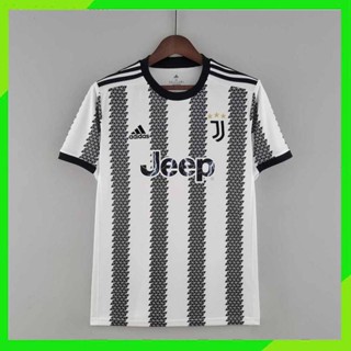 เสื้อกีฬาแขนสั้น ลายทีมชาติฟุตบอล Juventus 22 23 ชุดเหย้า คุณภาพสูง สําหรับผู้ชาย