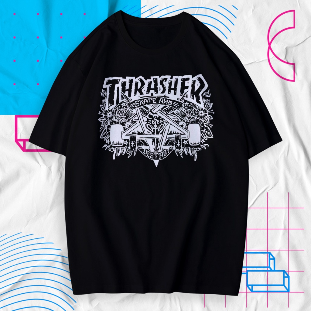 QVPRIA Thrasher Men's T-Shirt Women's T-Shirt_09
