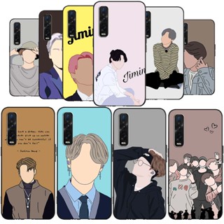 เคสโทรศัพท์มือถือ ซิลิโคนนิ่ม TPU ลายการ์ตูนอนิเมะ Jimin AM117 สําหรับ Oppo A56s A16K A16e A1 A1x Find X6