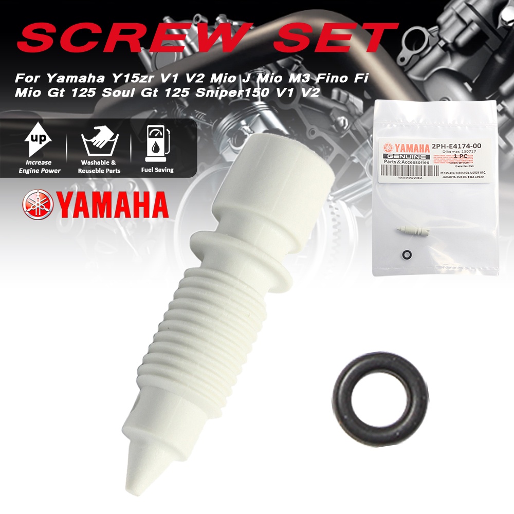 น็อตตั้งเบา YAMAHA mslaz Spark115 i (สปาร์ค115 ไอ)2PH-E4174-00 สกรูตั้งอากาศ ตัวปรับตั้งเบา #มีบริการเก็บเงินปลายทาง