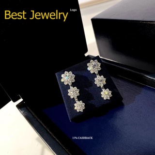 Best Jewelry ต่างหูเพชรเกรดพรีเมี่ยม ประกายไฟเทียเท่าเพชรแท้ เครื่องประดับออกงาน เกรดสวย สร้อยเพชร รับ dropship