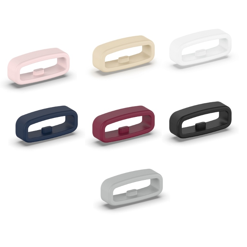 Goodxyz 10pcs นาฬิกาเข็มขัด Fastener แหวนห่วง 18 มม.20 มม.22 มม.สายรัดข้อมือ Keeper เปลี่ยน Smartwatch สายคล้อง Retainer Holde